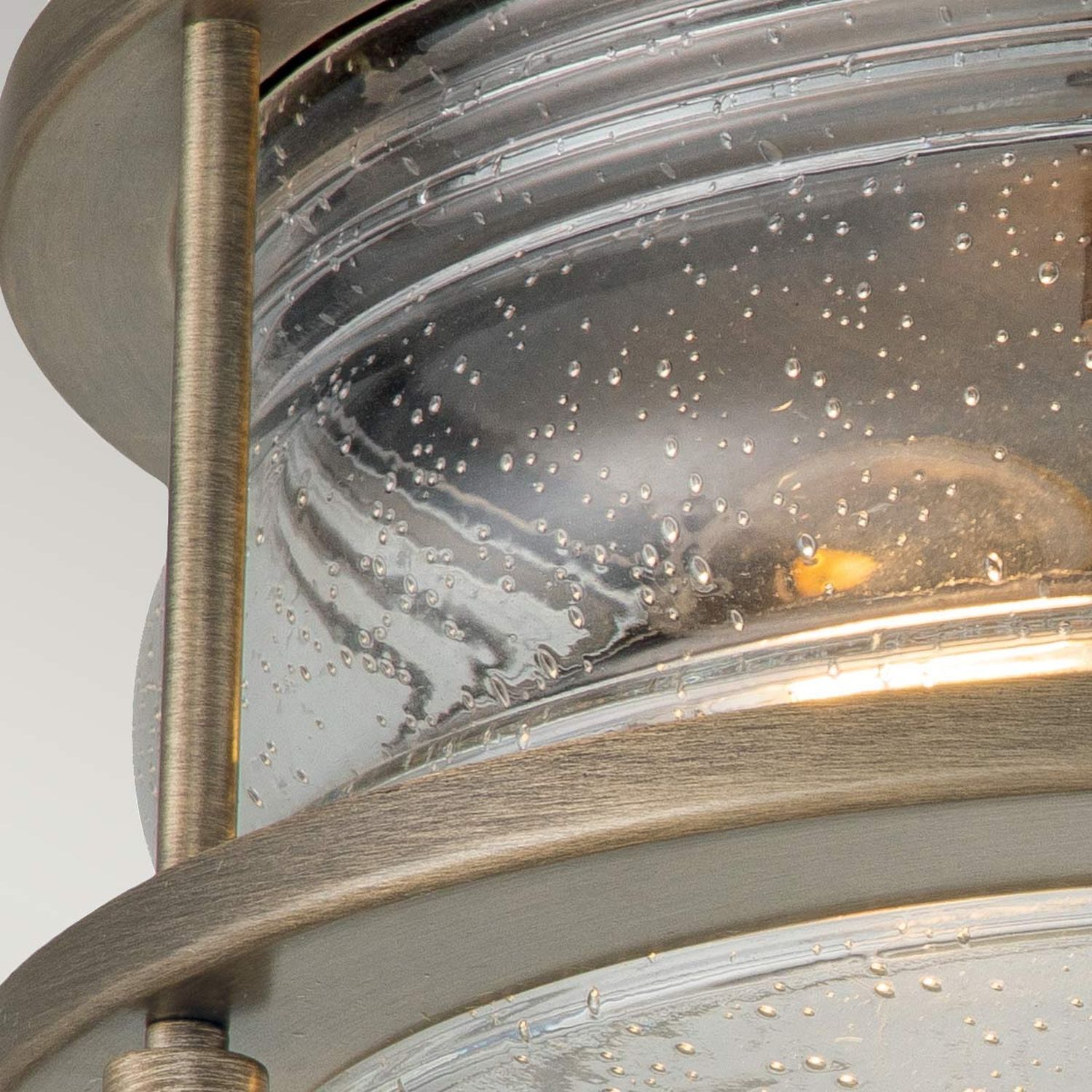 Plafonnier extérieur aluminium verre L : 30,5 cm IP44 E27 Plafonnier extérieur aluminium verre L : 30,5 cm IP44 E27