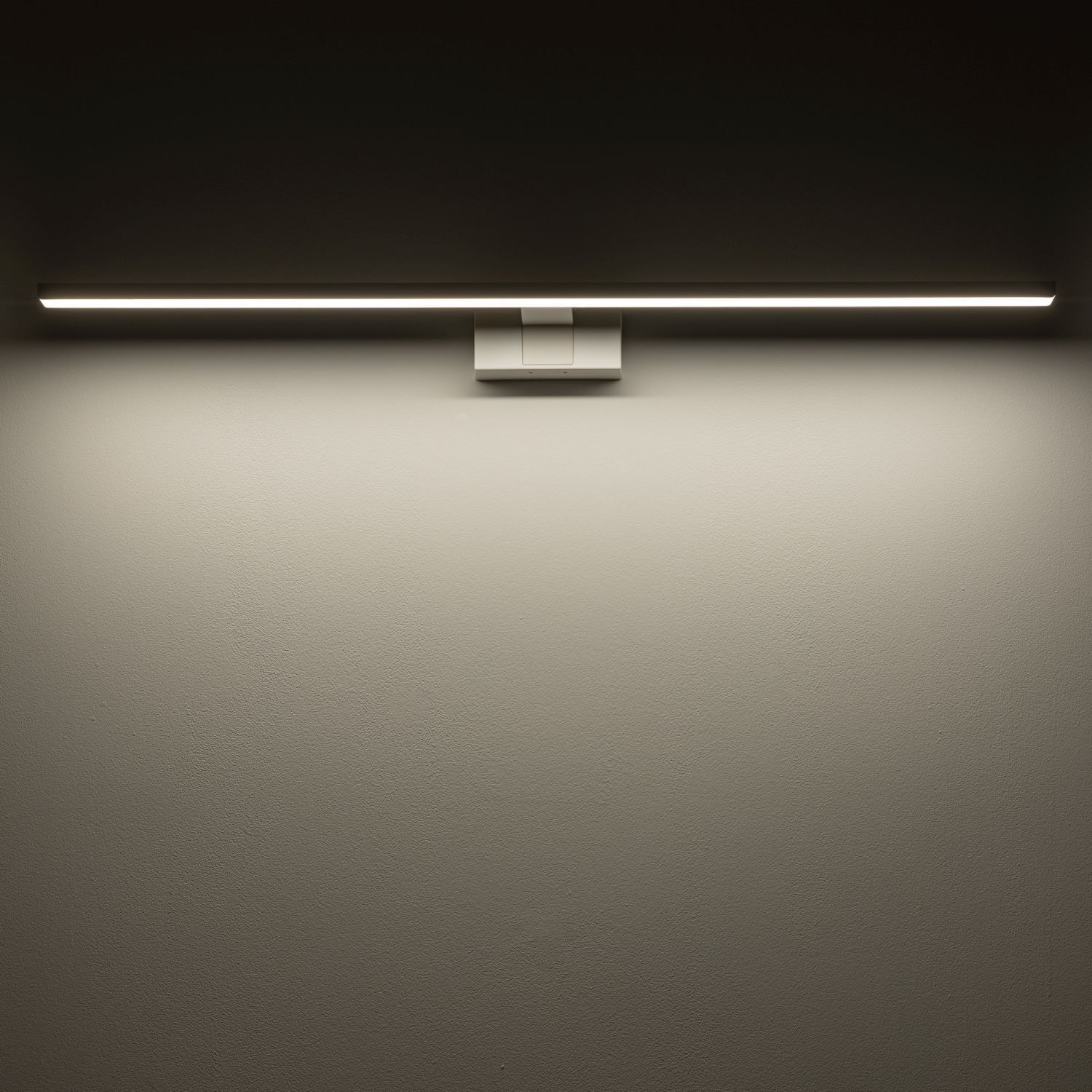 Lampe à miroir LED Blanc IP44 3000 K 1100 lm Aluminium