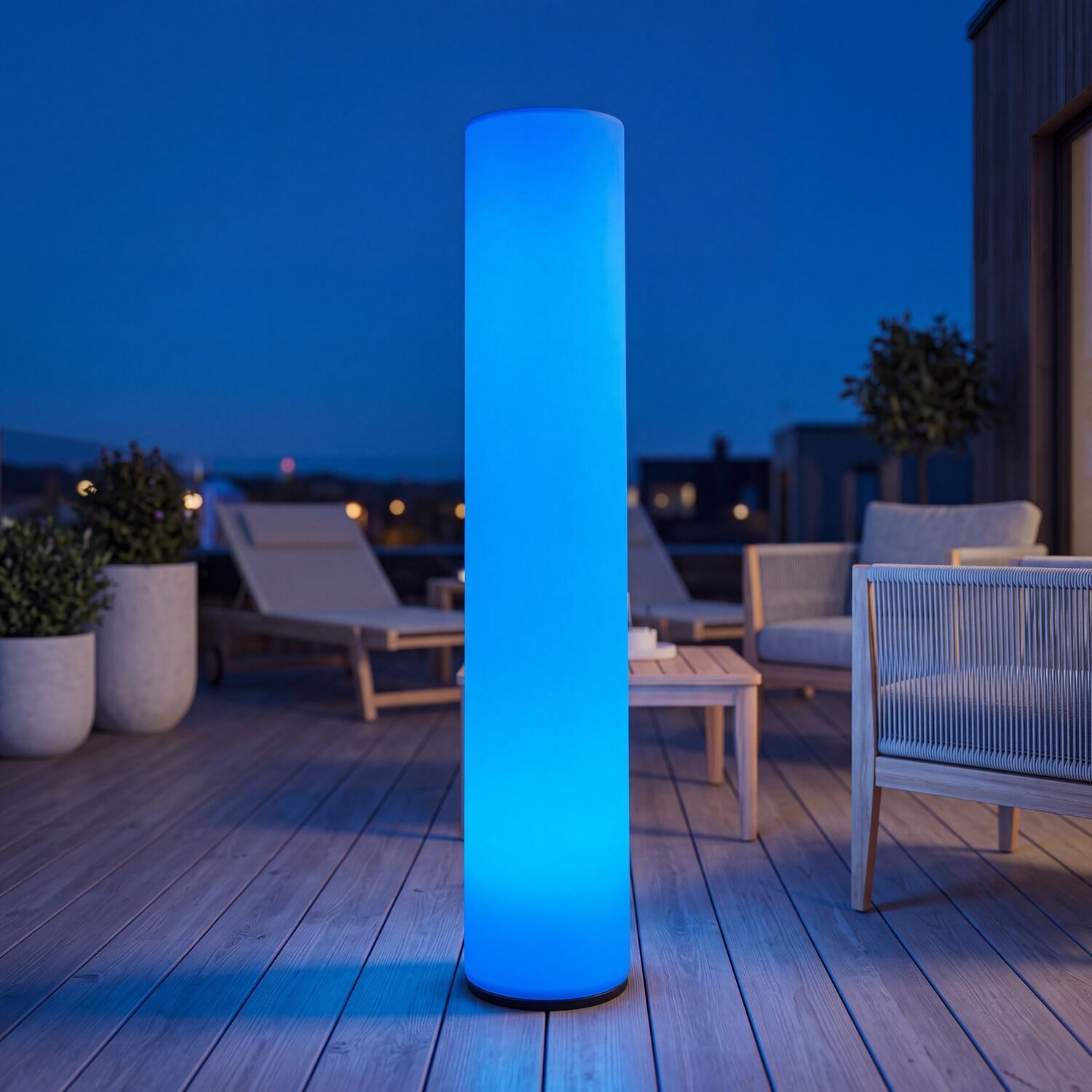 126640-kabellose-aussenleuchte-led-weiss-160-cm-ip65-mit-akku-fernbedienung-dimmer-farbwechsel-rgbw-aussen-stehlampe-garten-lichtsaeule-1 Lichtsäule, LED-Lampe, Outdoor, Bodenlampe, Blaue Beleuchtung