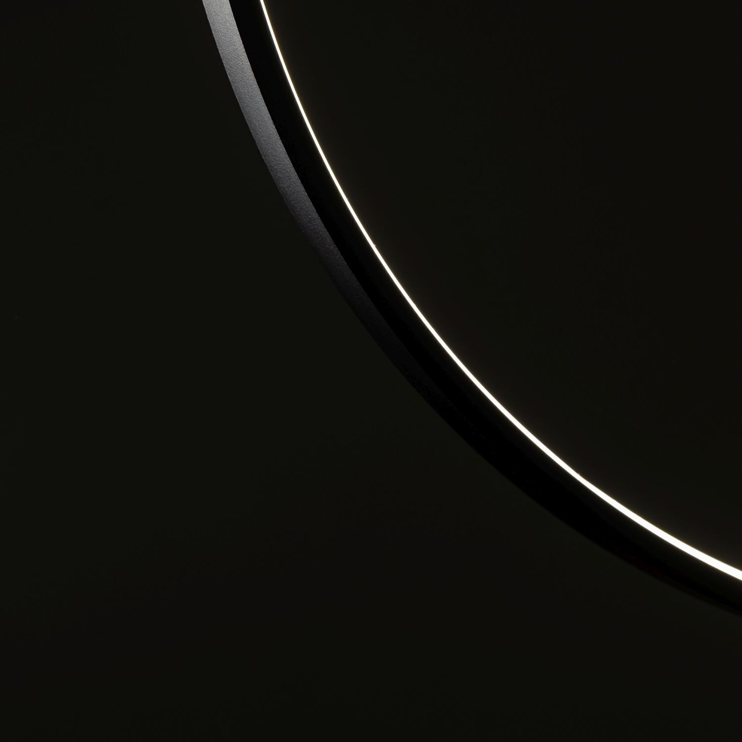 Hängelampe LED Schwarz 3000 K 560 lm Ring Ø 45 cm Hängelampe LED Schwarz 3000 K 560 lm Ring Ø 45 cm