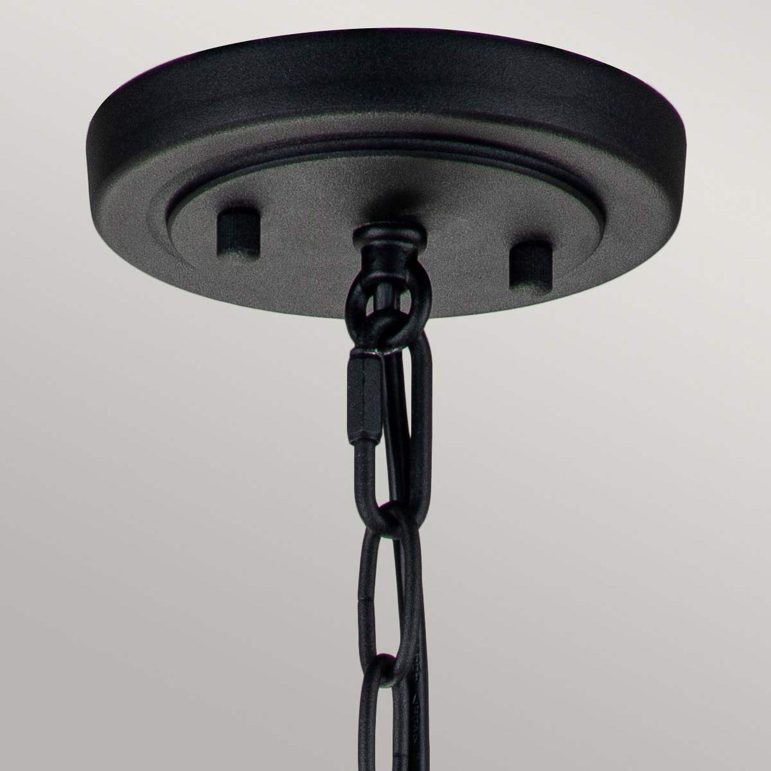 Suspension extérieure ajustable E27 IP44 Noir Maritim