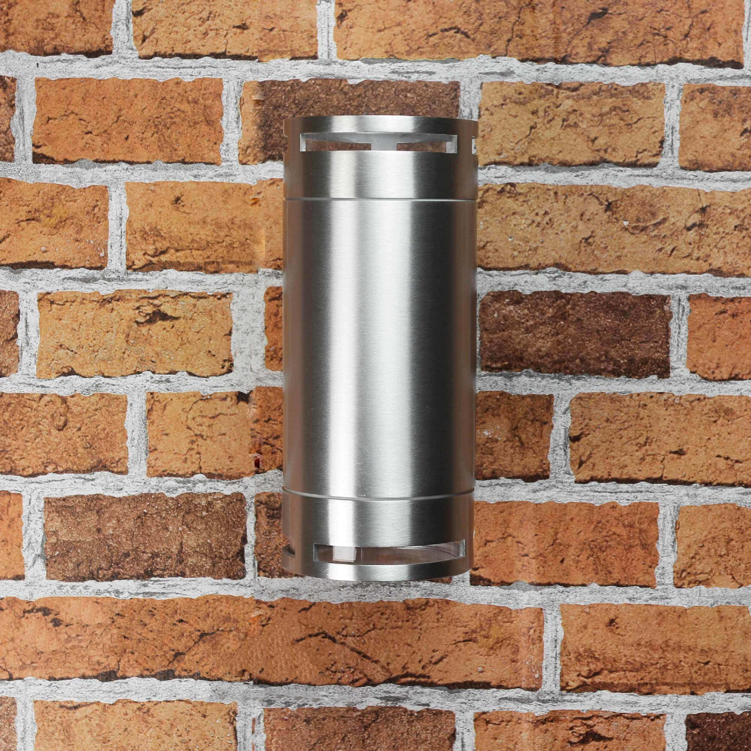 Lampe d'extérieur alu up & down Backstein, Gebäude, Mauer, Flasche, Shaker