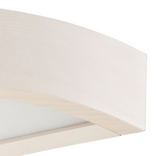 Applique Blanc 40cm Bois Moderne polyvalent ARBARO