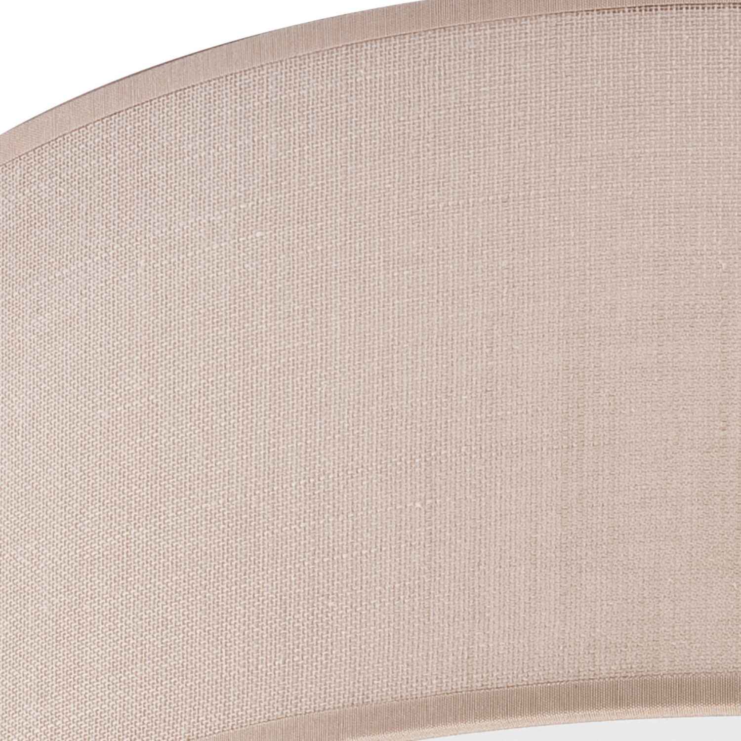 Plafonnier rond Ø 35 cm Tissu Moderne Beige faible éblouissement E27