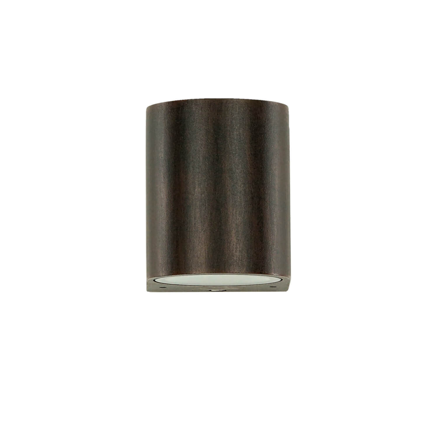 Applique murale AALBORG extérieur down spot brun antique Zylinder