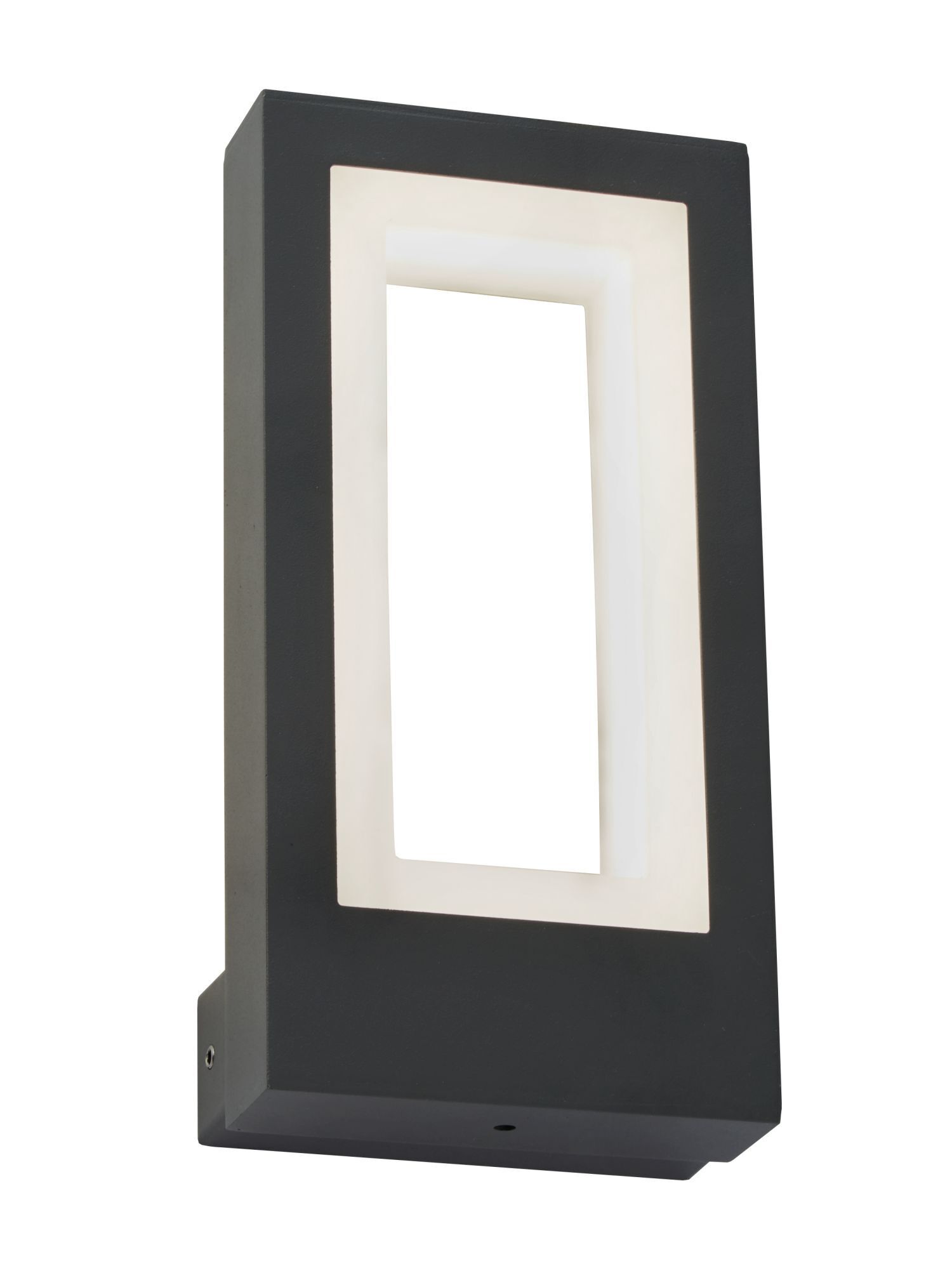 Applique LED extérieure IP44 anthracite blanc aluminium