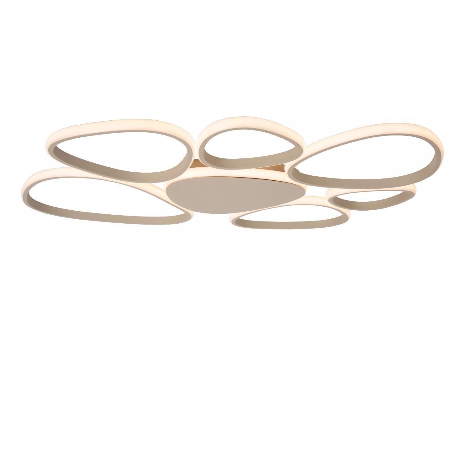 LED Deckenlampe Taupe Metall L:90 cm 72 W 2700-4000 K Deckenleuchte