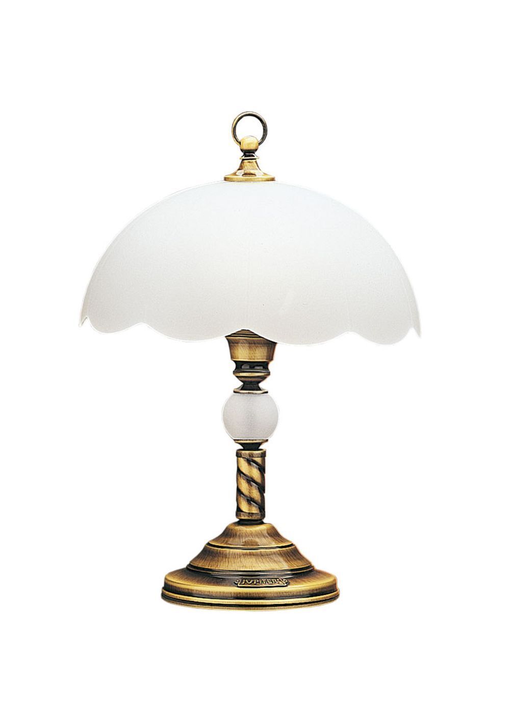 Lampe de table en laiton blanc 47cm Lampe de chevet