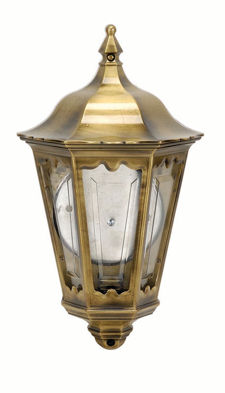 Lampe murale extérieure laiton Porte d'entrée Rustique IP43