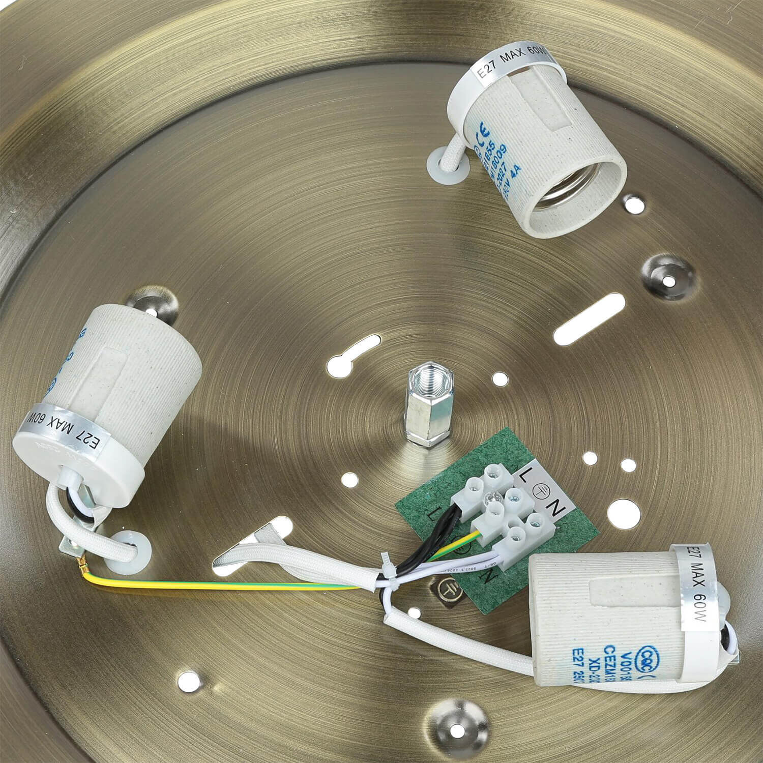 Plafonnier rond art nouveau ELISETT Plafonnier rond art nouveau ELISETT