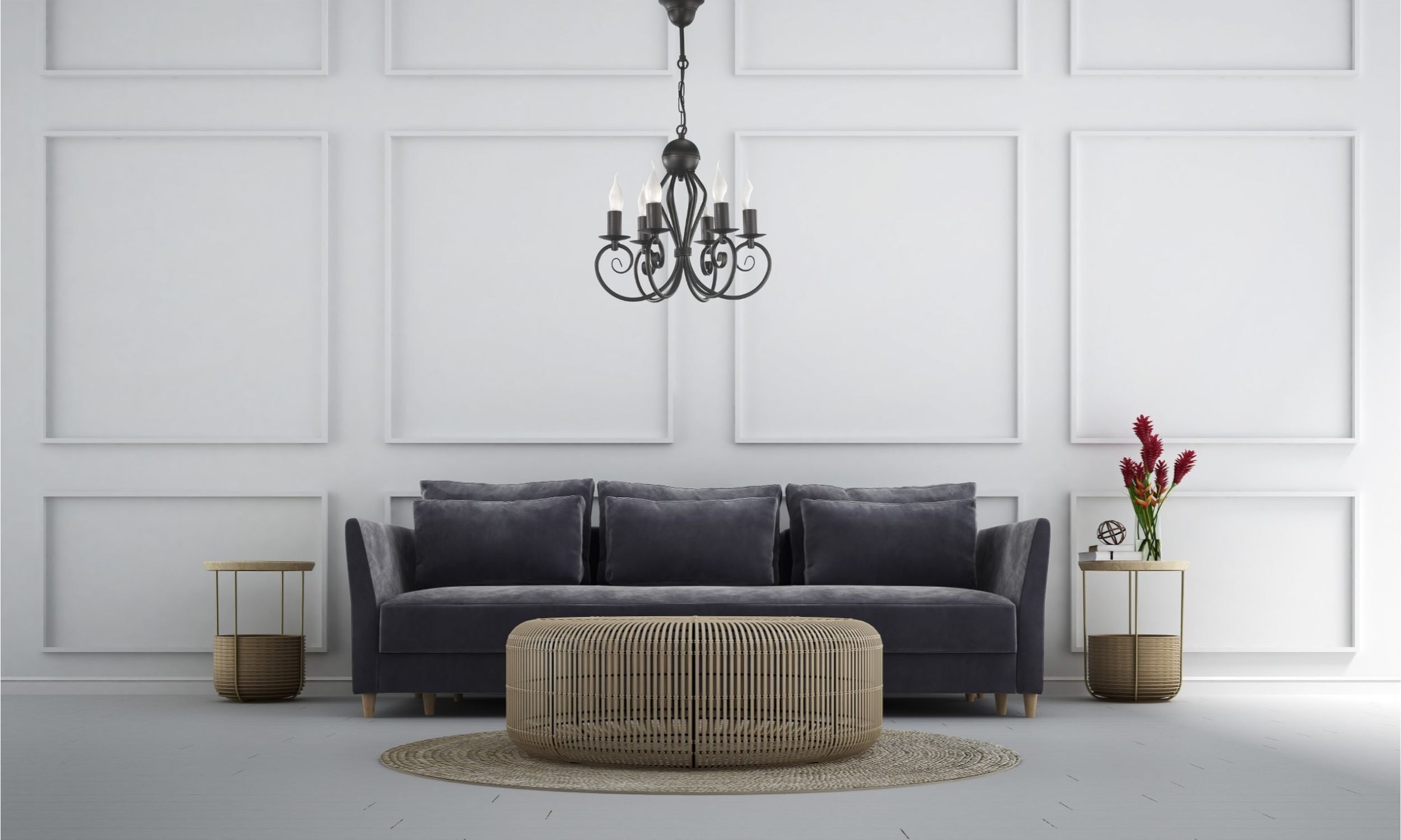 Leuchter, Lampe, Innenarchitektur, Inneneinrichtung, Wohnzimmer