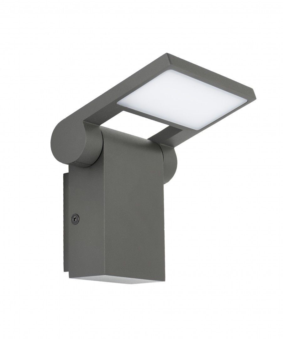 Lampe d'extérieur LED anthracite IP54 orientable