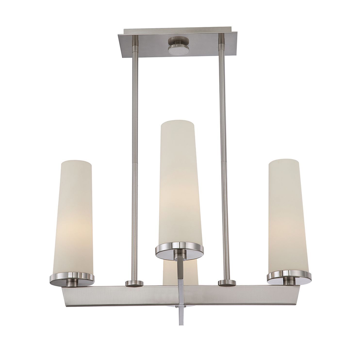 Plafonnier Moderne en Nickel Blanc Hauteur réglable Lampe, Leuchte, Zimmer, Duscharmatur, Kronleuchter