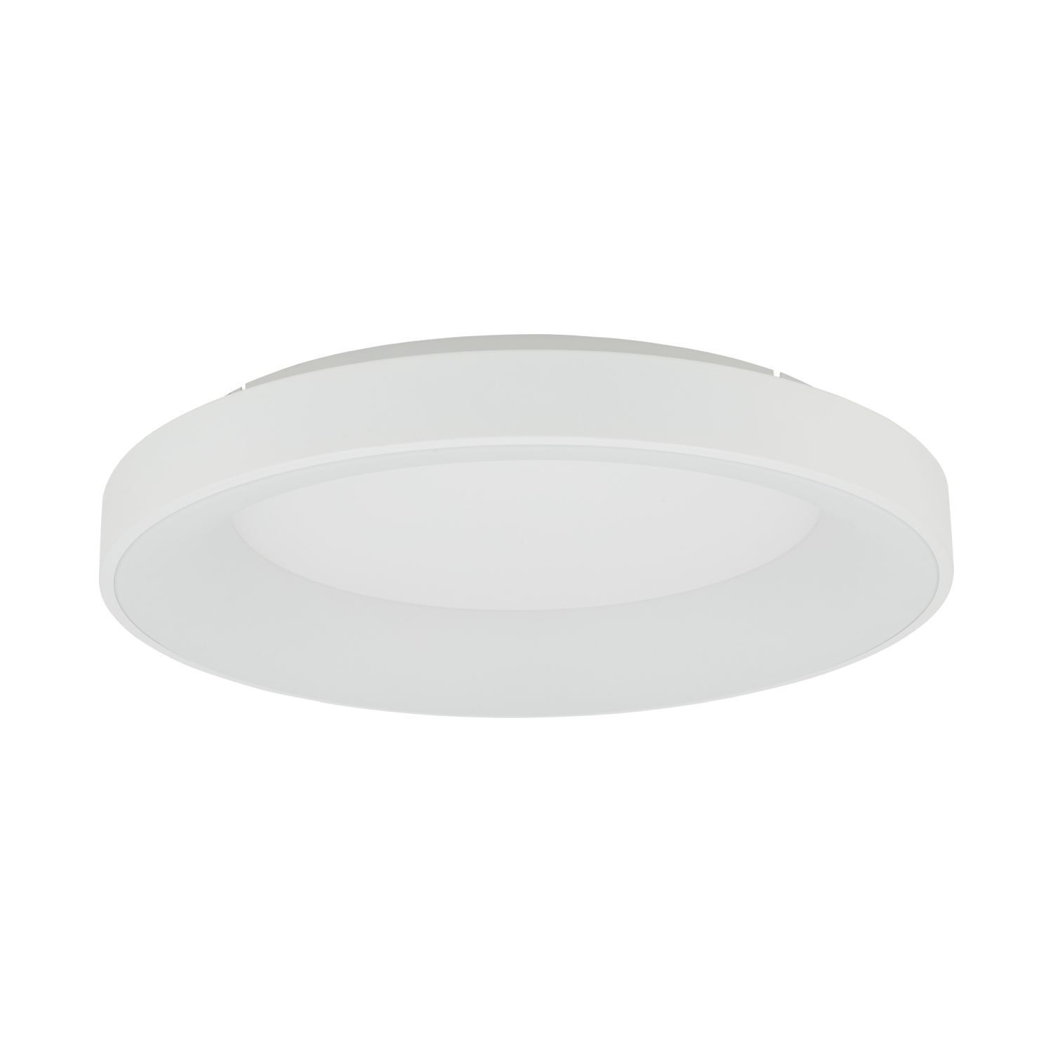 Plafonnier LED Blanc Métal Ø60 cm rond 3000 K blanc chaud