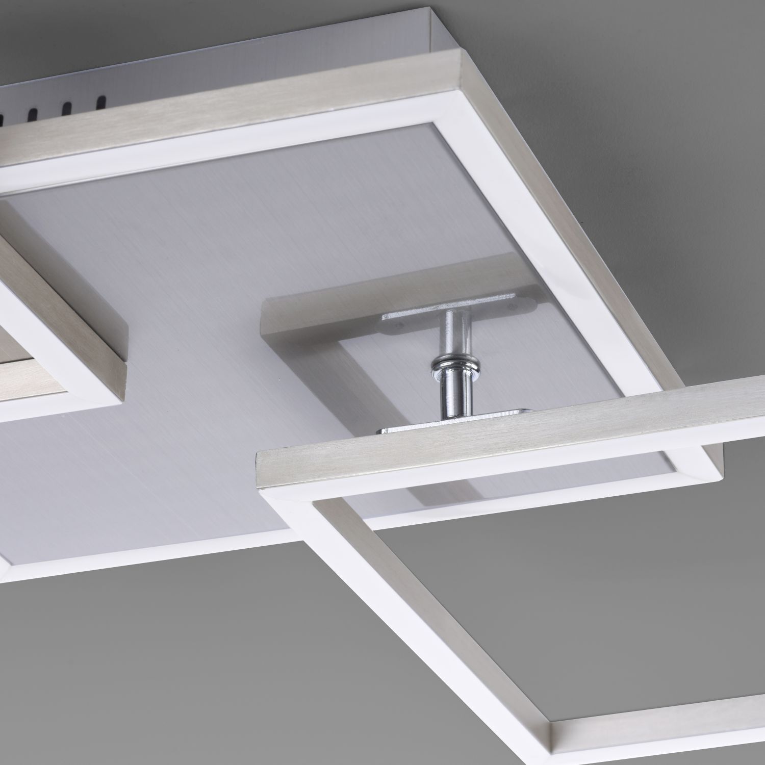 Lampe de plafonnier LED ajustable en acier L:75 cm 3000 K