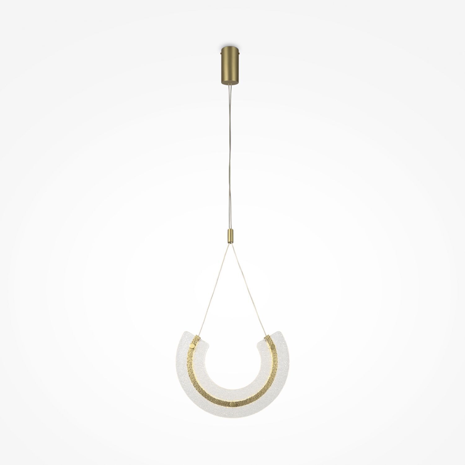 Lampe LED à suspendre aluminium verre H : max. 186,5 cm 350 lm