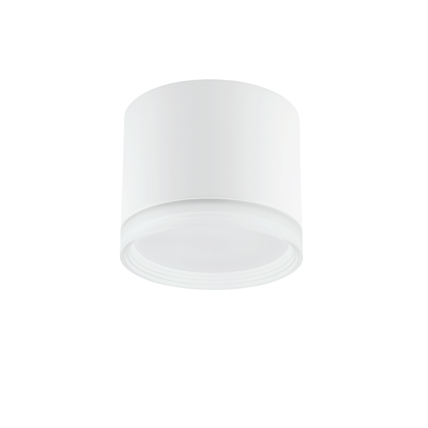 Spot de plafond Ø 8,5 cm GX53 blanc rond petit H : 7 cm