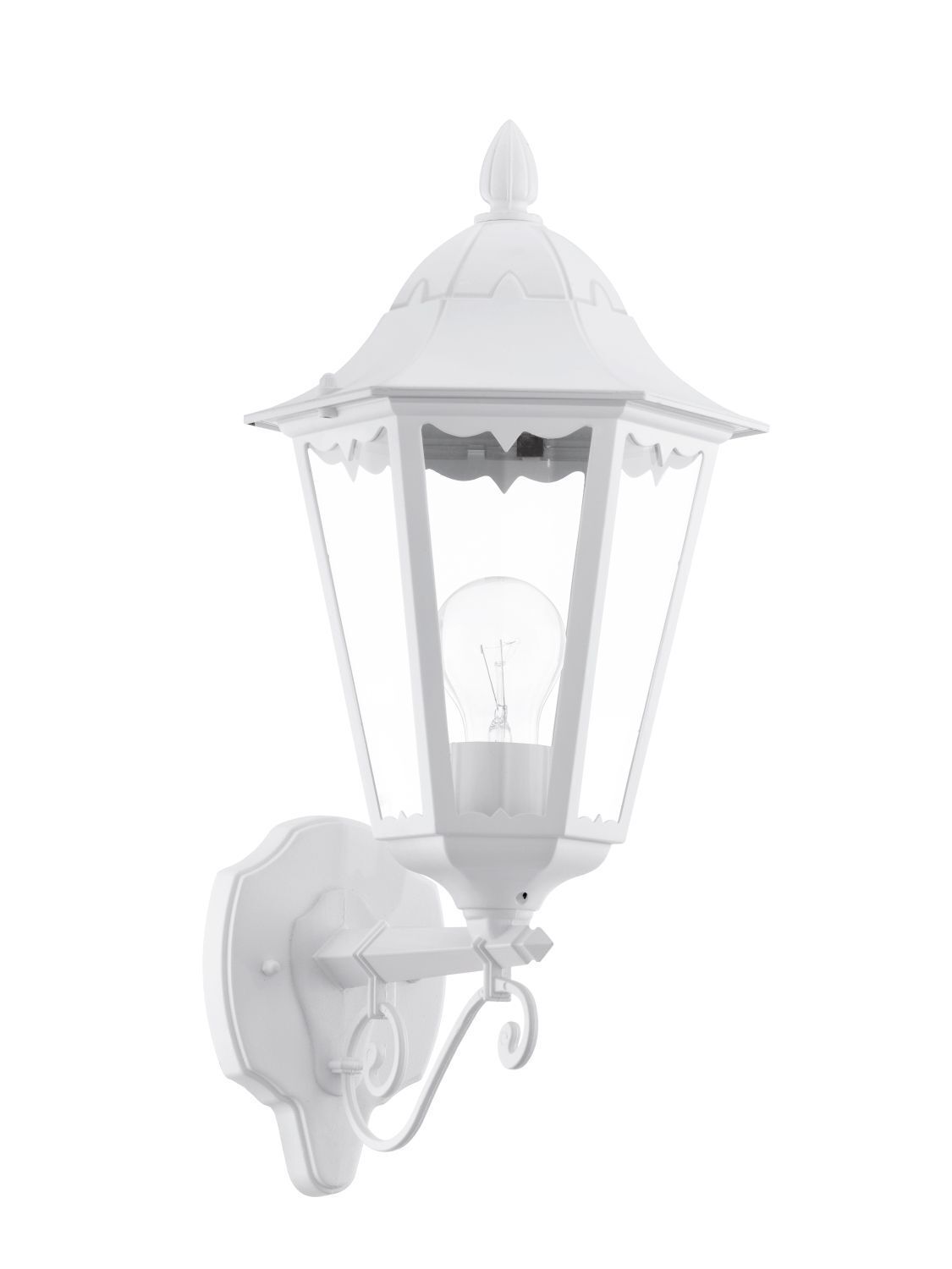 Laternen Wandleuchte Außen Navedo Weiß Lampe