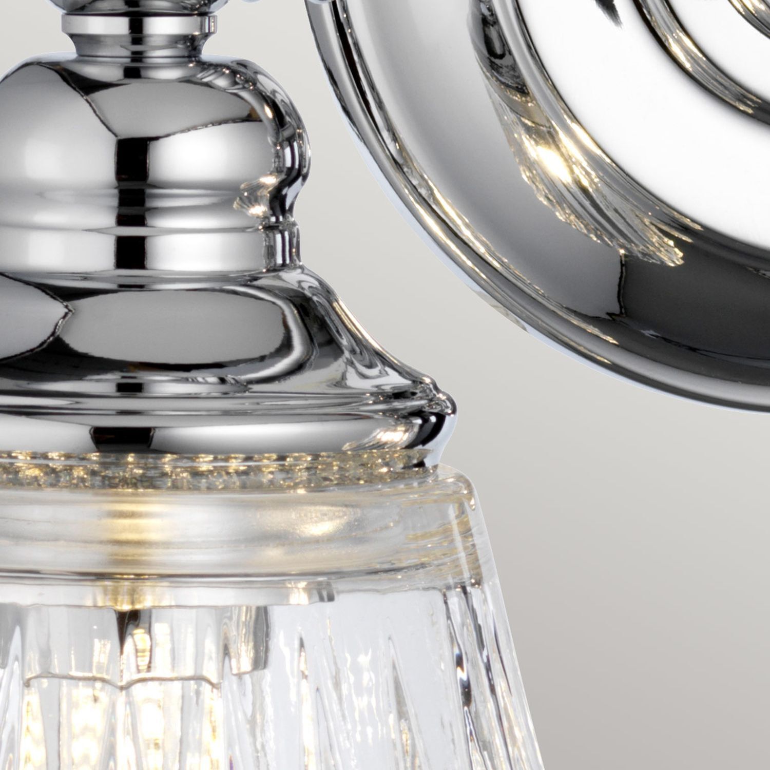 Lampe de salle de bain murale LED G9 IP44 L : 35,2 cm Métal Verre Lampe de salle de bain murale LED G9 IP44 L : 35,2 cm Métal Verre