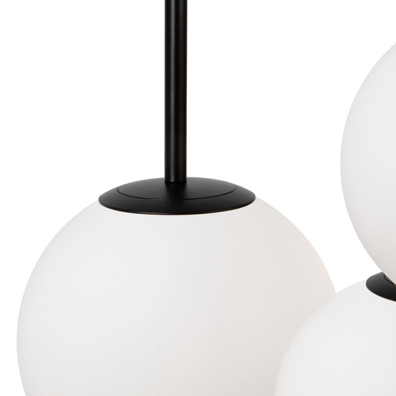 Lampe à suspendre métal verre E14 largeur 40 cm H : max. 222,5 cm