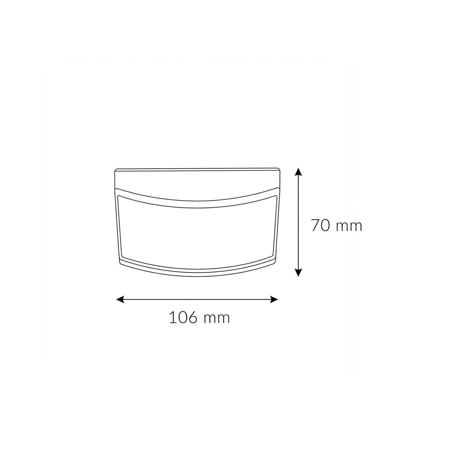 wandleuchte-aussen-hof-garten-terrasse-balkon-solar-bewegungsmelder-modern-led-schwarz-007 Wandhalter, Wandhaken, Rund, Klein, Abmessungen 70×106 mm