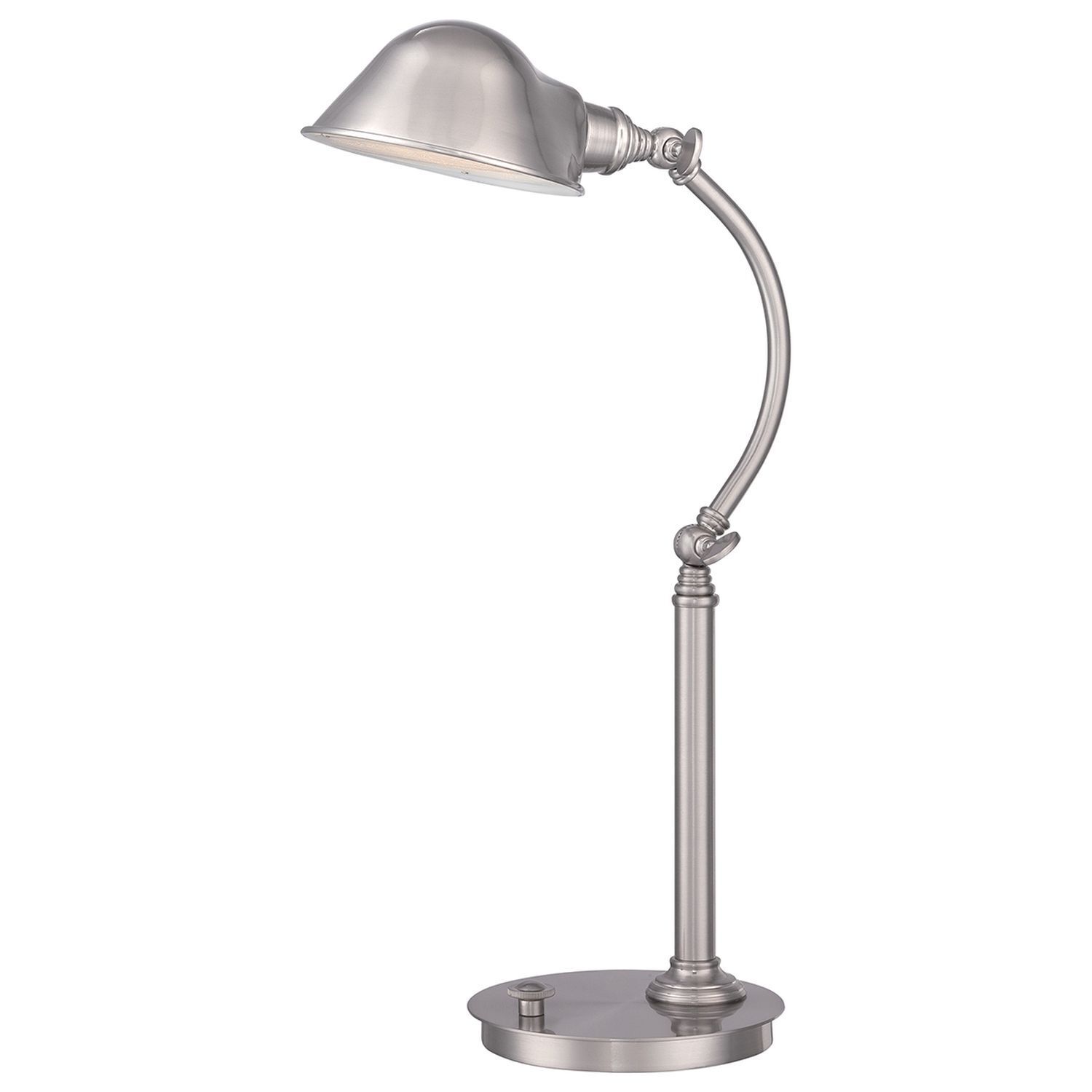 Lampe de bureau LED à intensité variable en métal 53cm réglable