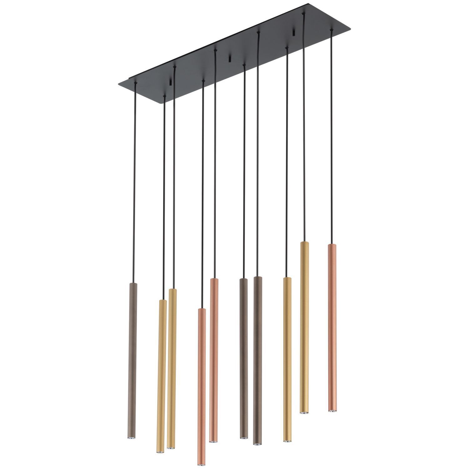 Lampe à suspendre table à manger 10 flammes G9 Métal Moderne réglable Glockenspiel, Musikinstrument