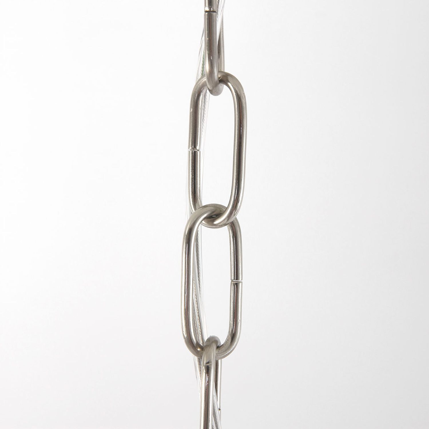 Lampe à suspendre ronde verre métal Ø45 cm E27 confortable