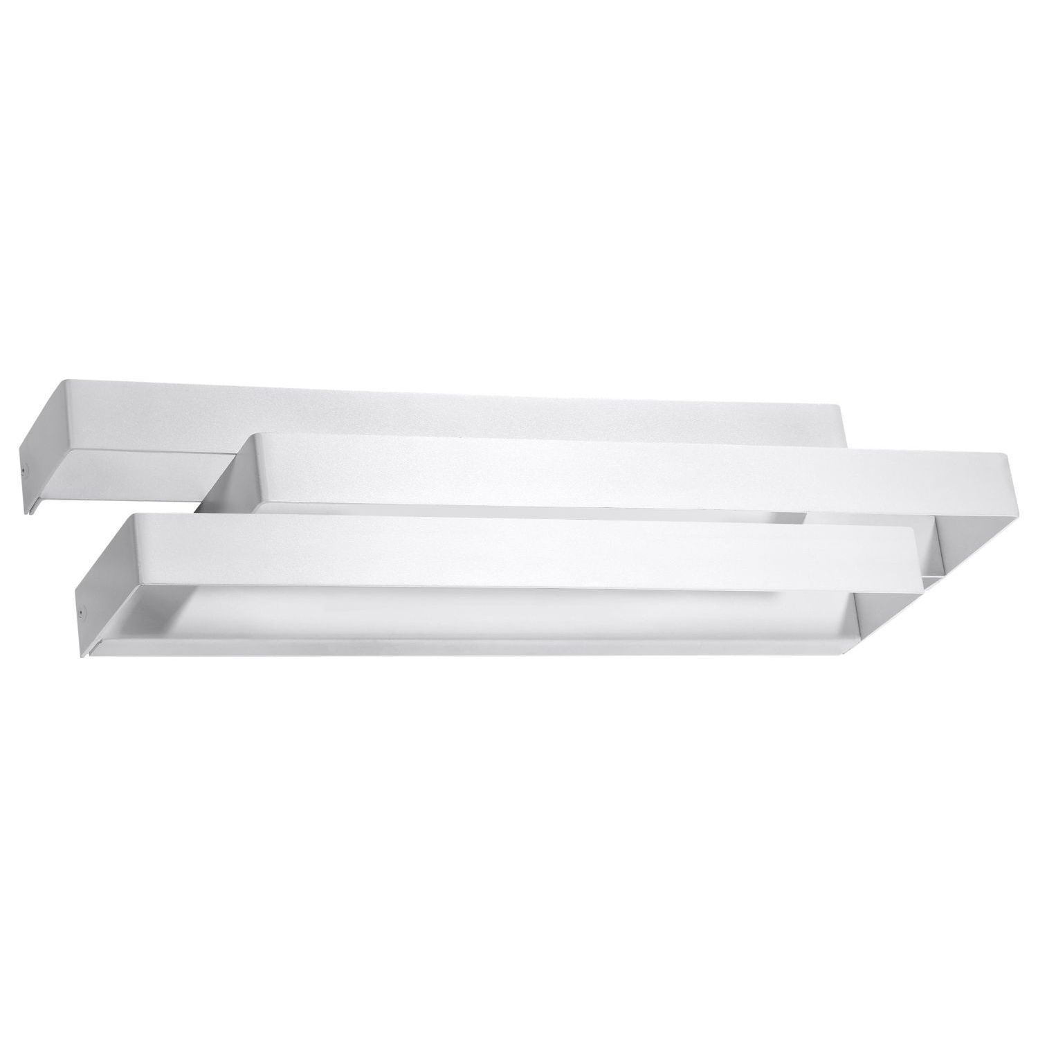 Applique stylée HELVIA Blanc L:42cm Métal 2x G9