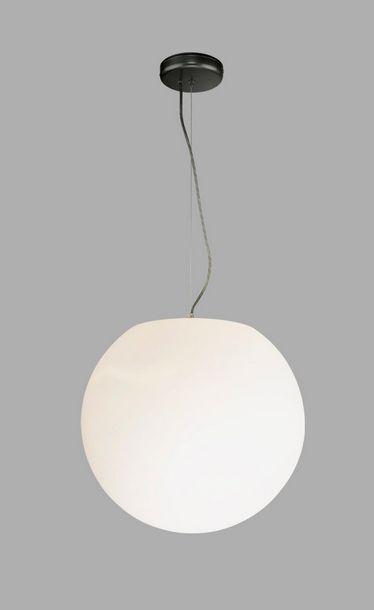 Suspension extérieure Blanc Boule Ø30cm