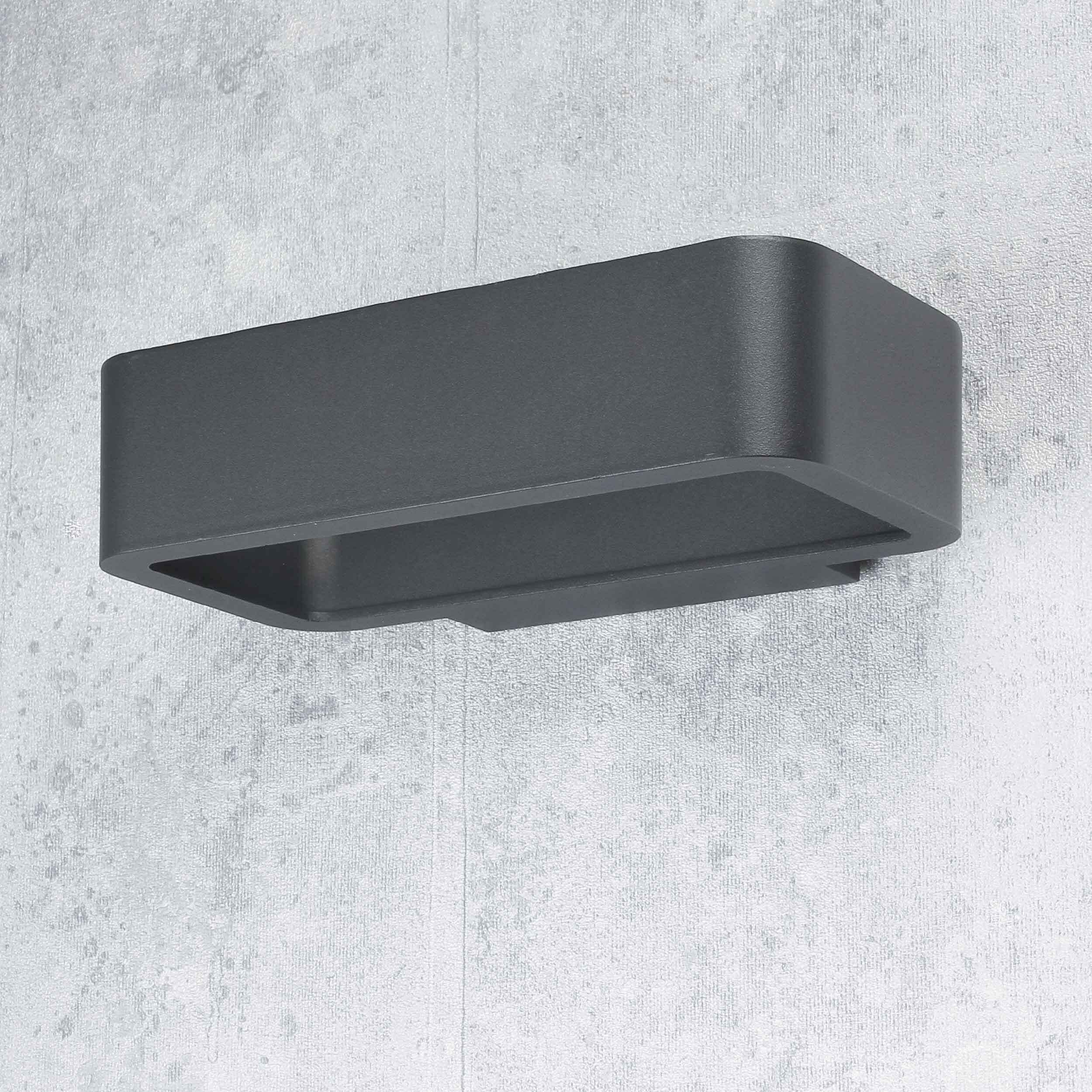 Applique LED moderne en anthracite