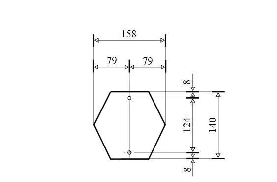 Lampe de socle extérieure Rustique en or 43 cm IP43