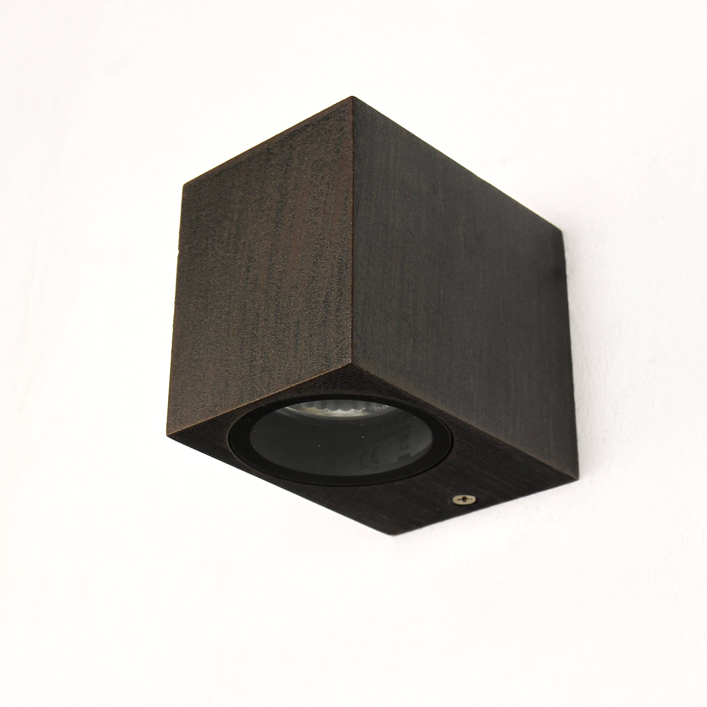 AALBORG Applique Down extérieur brun antique Elektronik, Sprecher