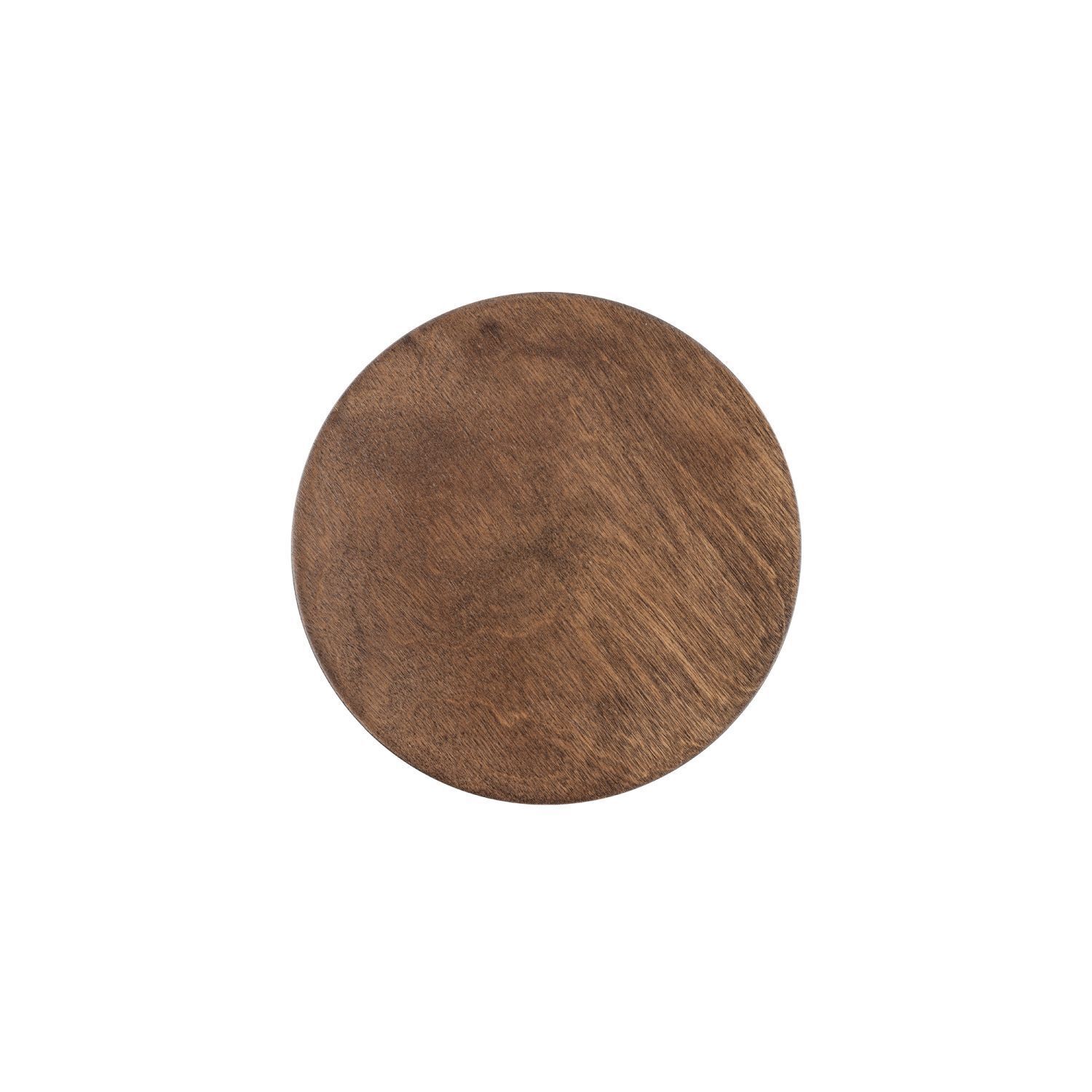 Applique LED bois foncé ronde Ø15 cm 60 lm indirecte Holz, Dekoration für Ihr Zuhause, Bronze