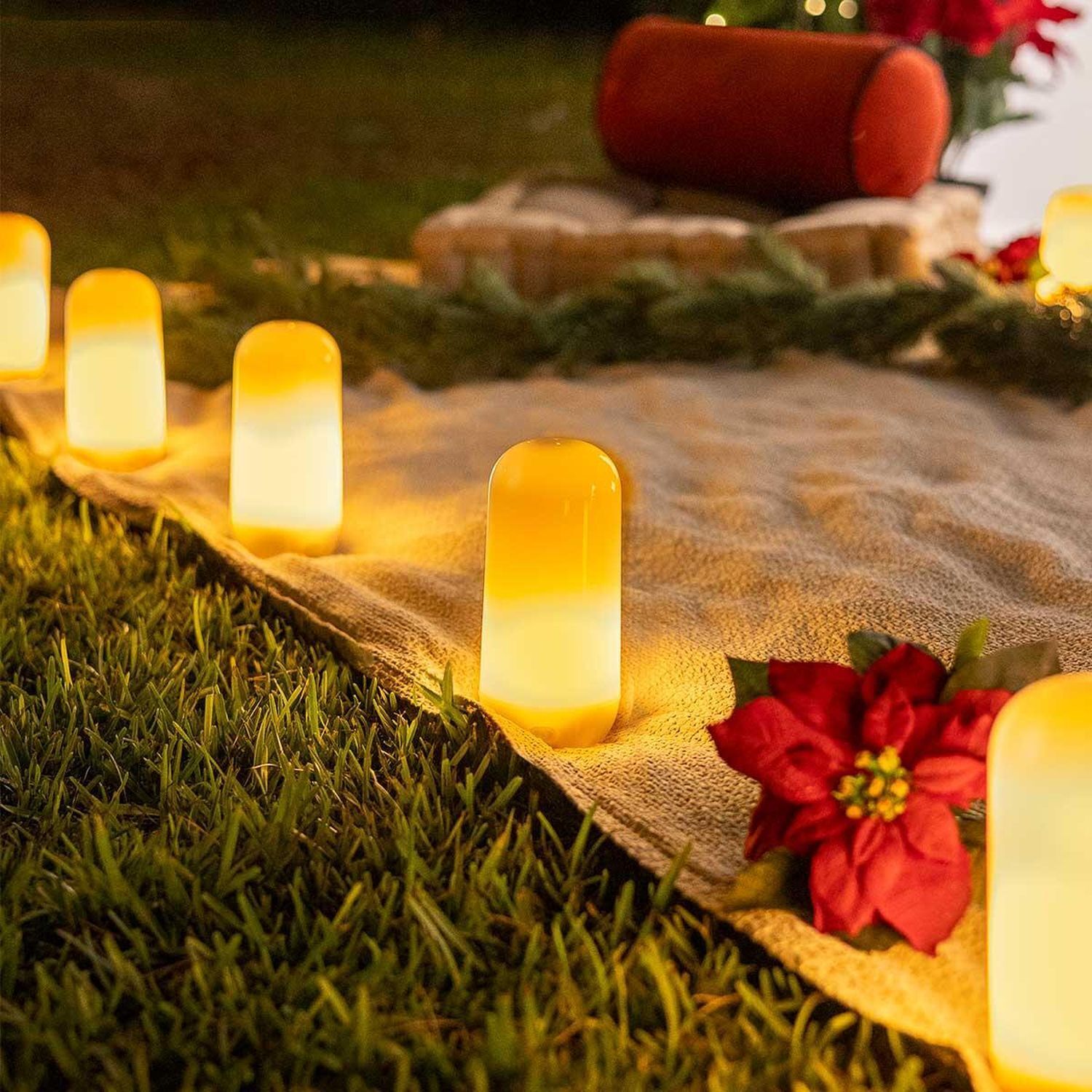 Lampe de table LED sans fil portable Batterie Dimmer IP54 2000K Outdoor Lampe de table LED sans fil portable Batterie Dimmer IP54 2000K Outdoor