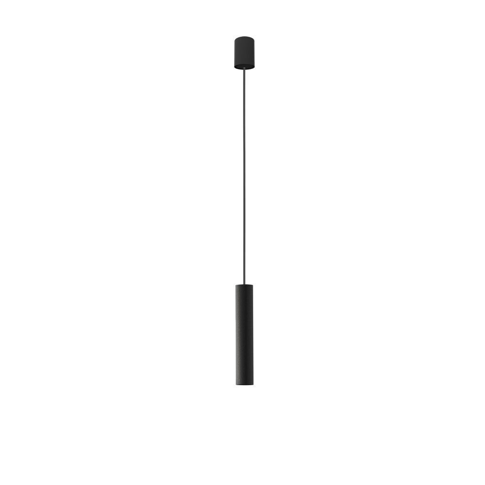 Métal Suspension Noir rond Ø5,5cm étroit Moderne