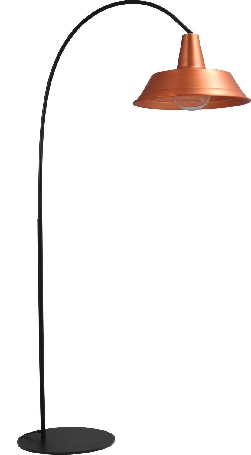 Lampadaire PRATO en cuivre fait main XXL abat-jour