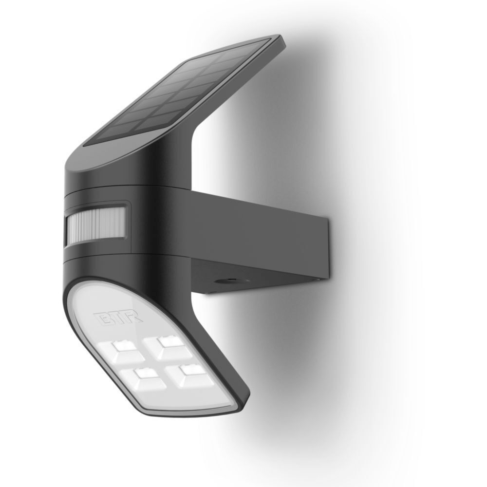 Lampe solaire détecteur de mouvement LED 4000 K jardin maison