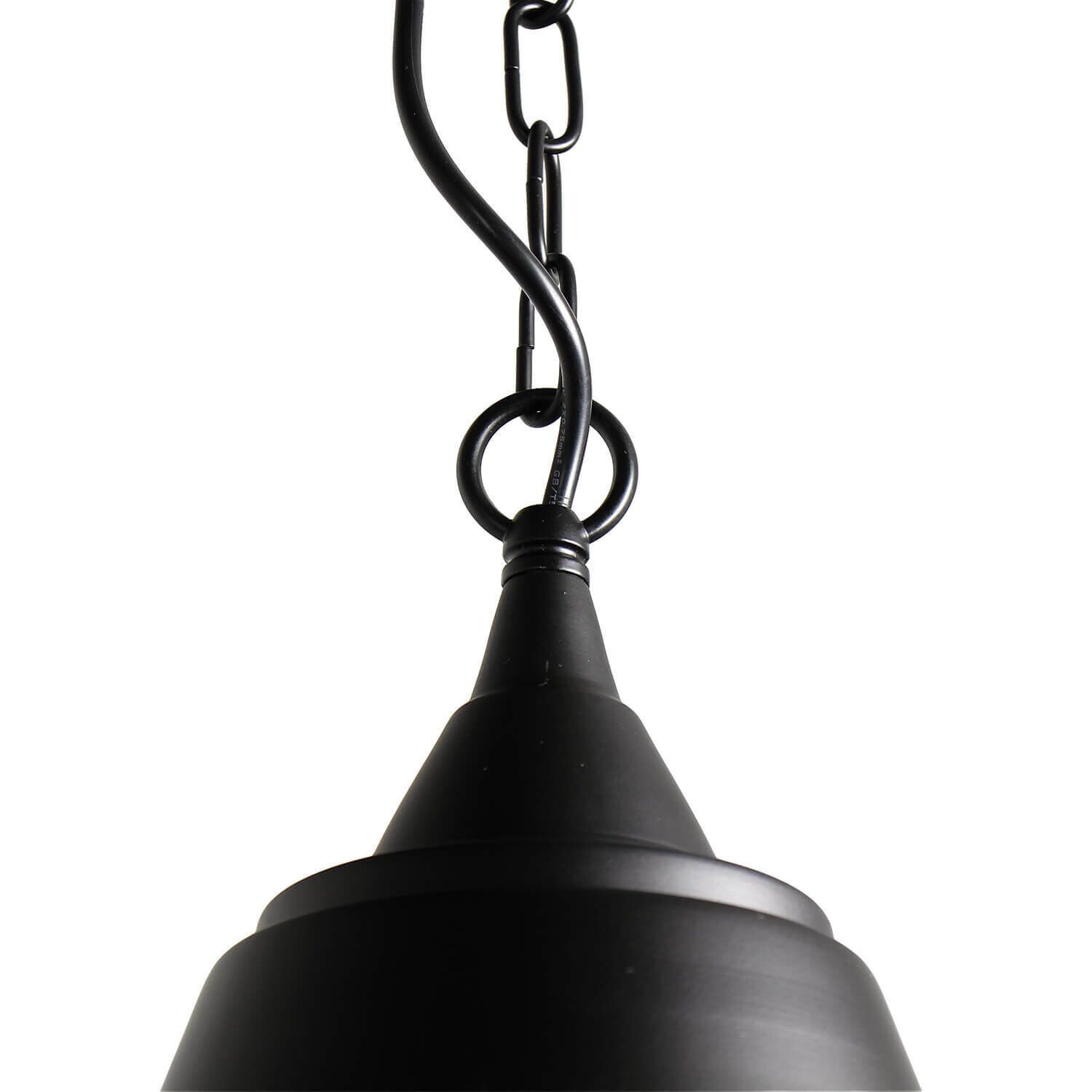 Lampe à suspendre Noir Vintage Ø 30 cm Métal E27 Lampe, Kronleuchter