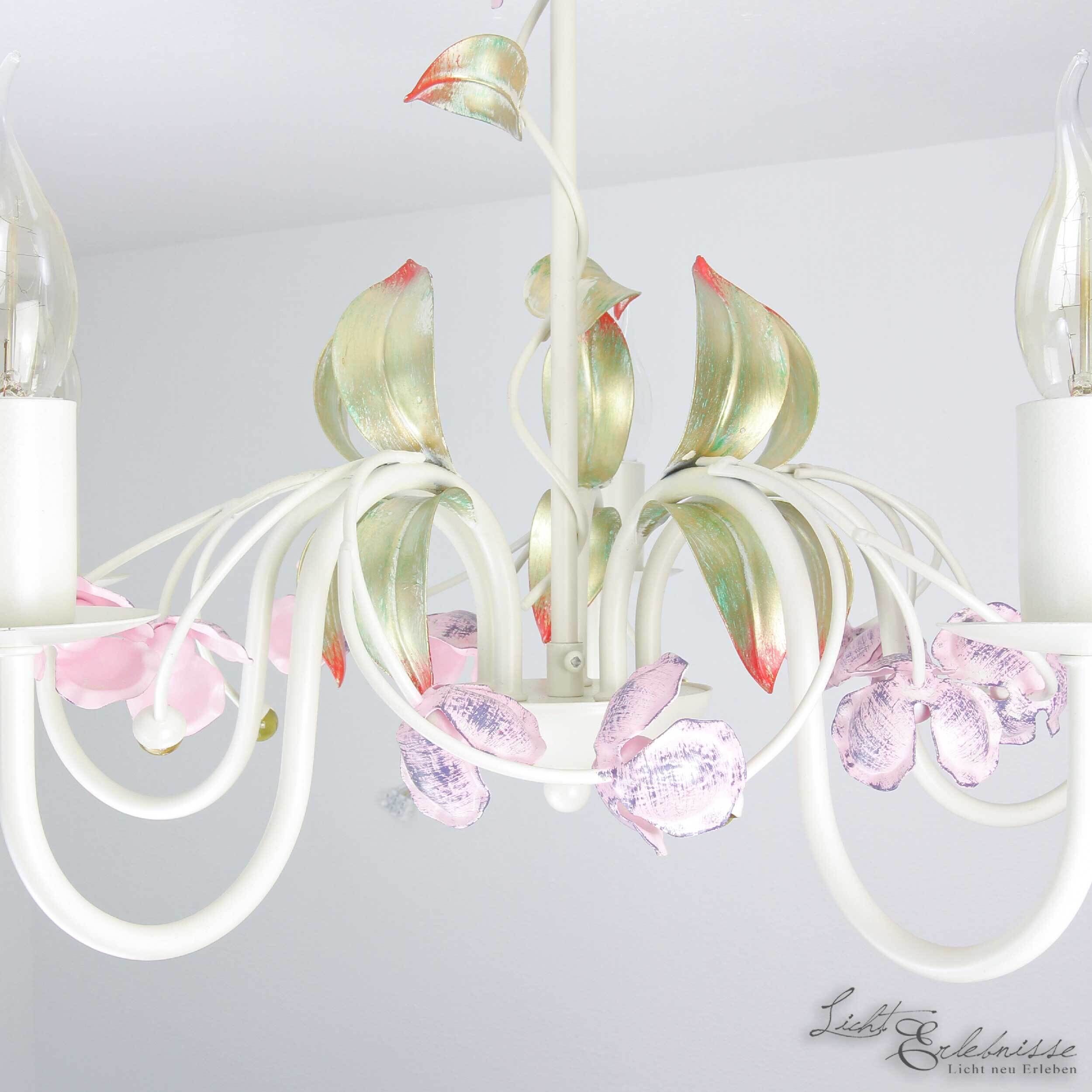 Suspension florale Ø62cm 3-flmg