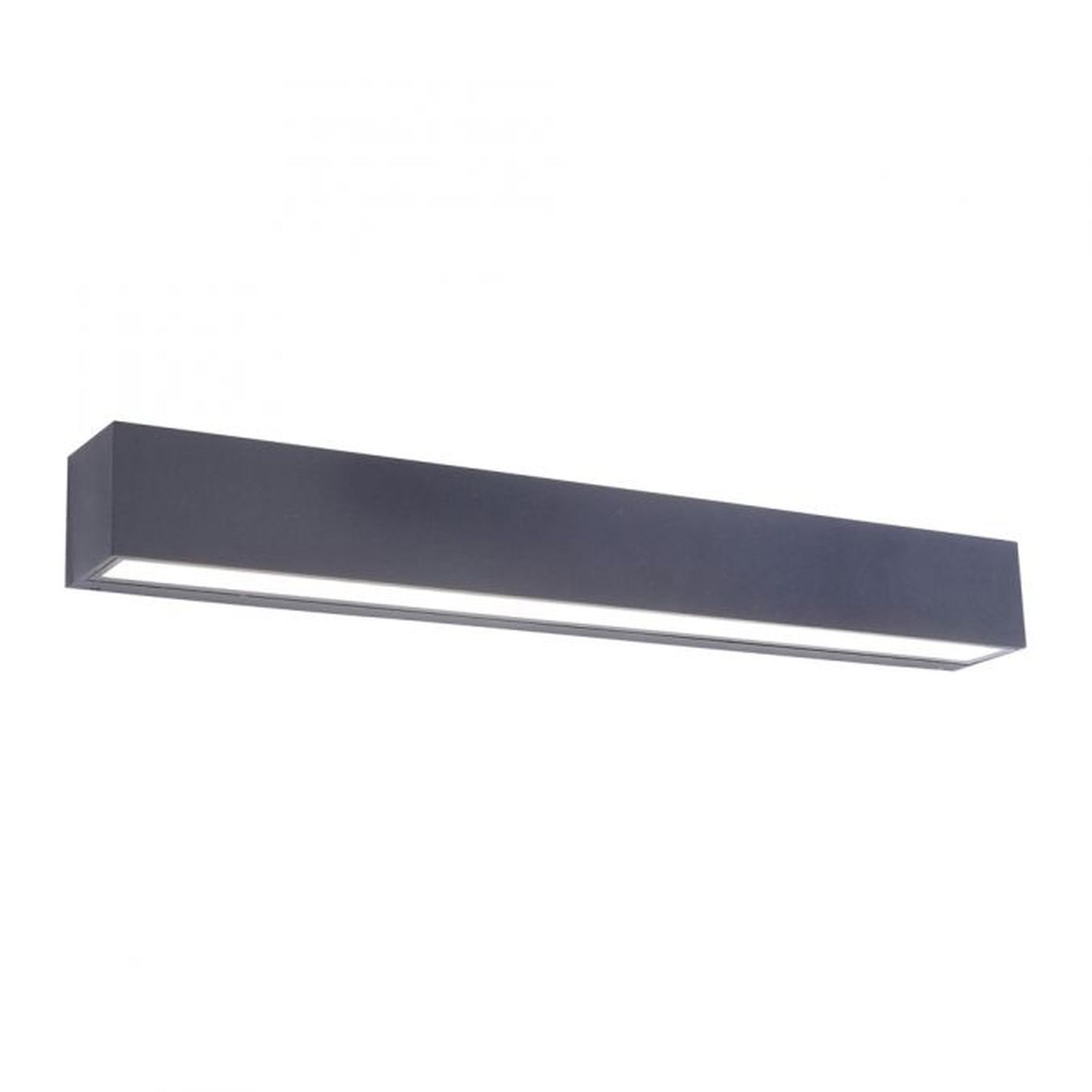 LED Außenleuchte Wand Aluminium B:50 cm IP65 Up & Down Deckenleuchte