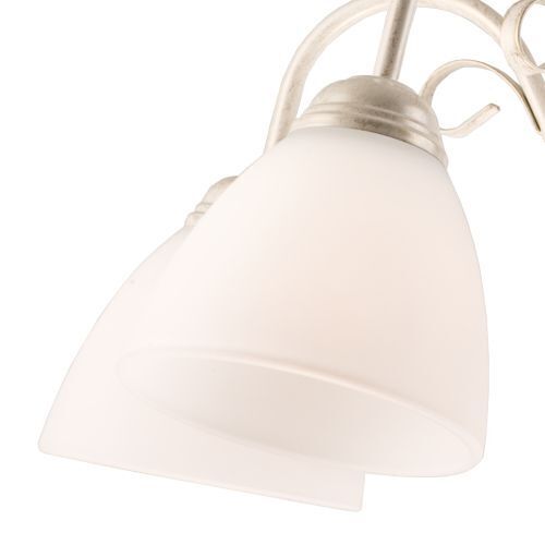 Lampe à suspendre Shabby Blanc Salle à manger Métal Lampe