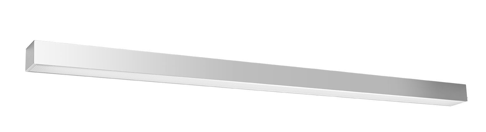 Plafonnier LED à faible éblouissement, métal, longueur 118 cm 4000 K