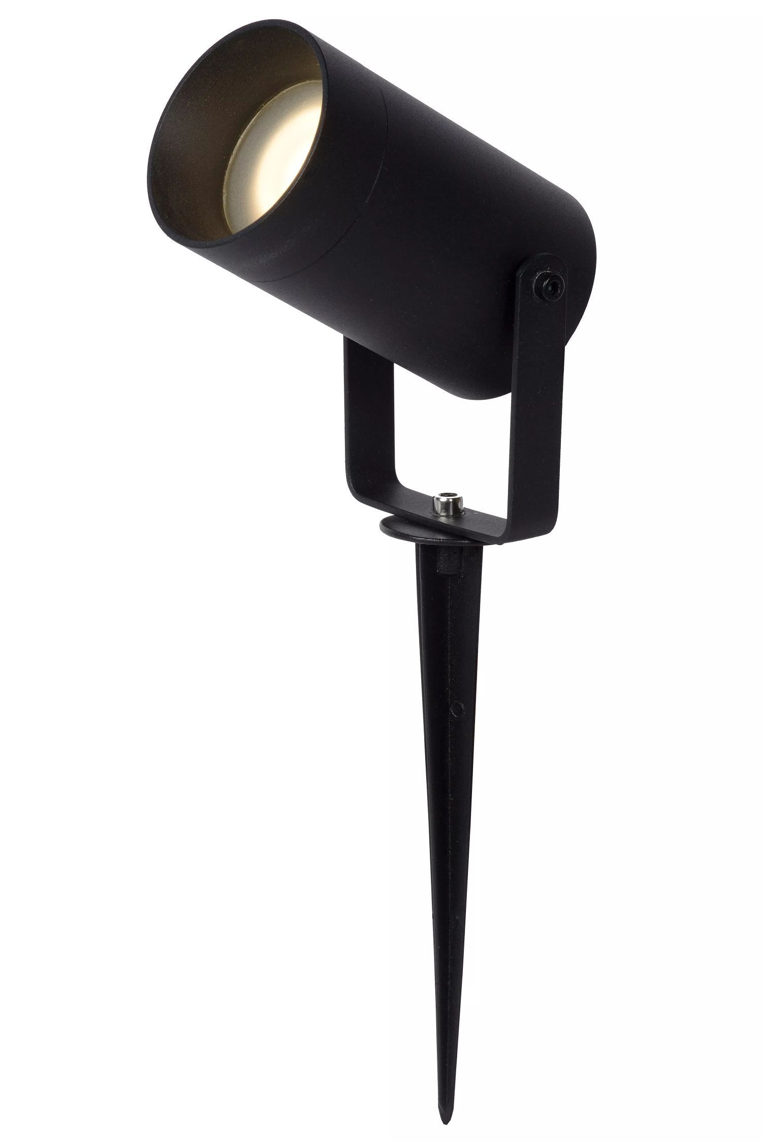 Projecteur sur pique en aluminium IP65 GU10 H:26 cm orientable