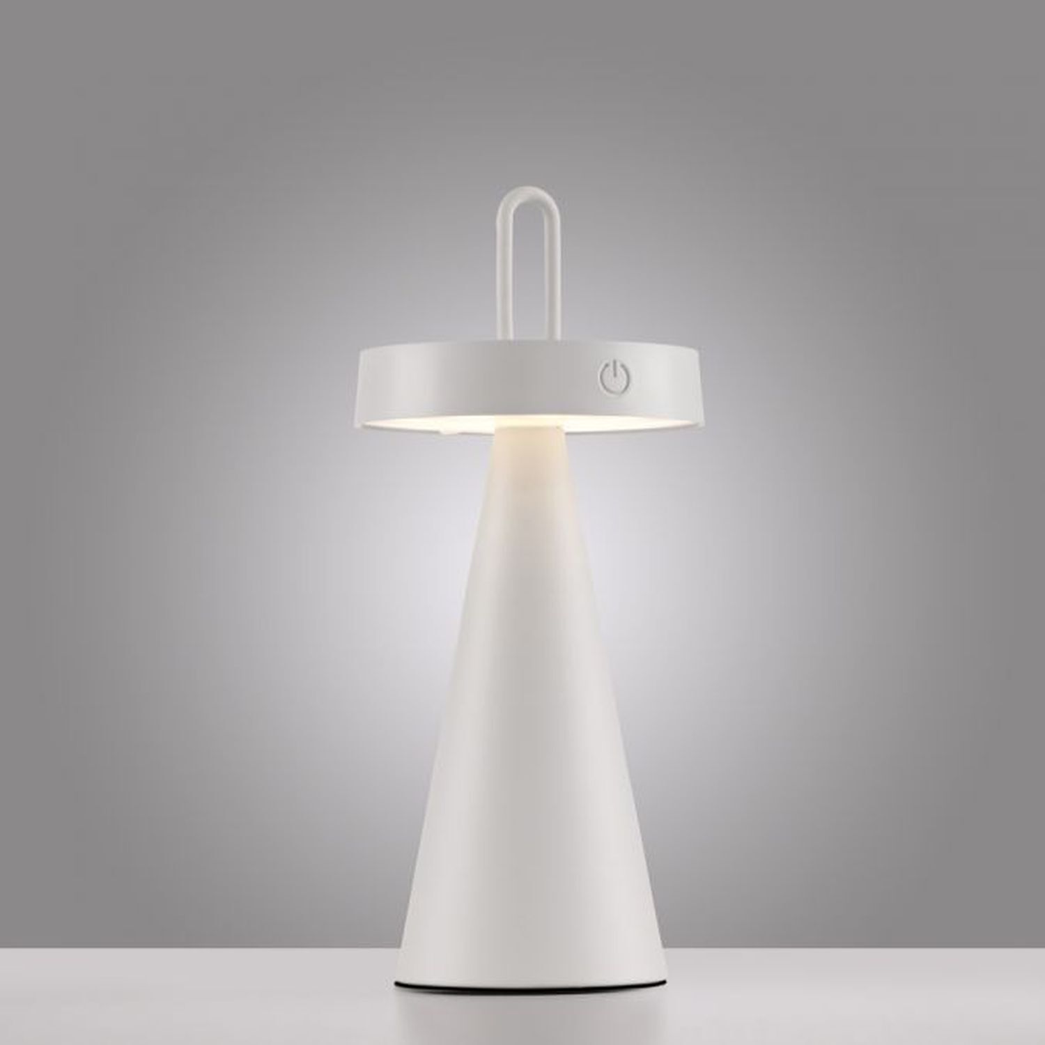 LED Akku Tischlampe Dimmer Touch IP44 2700 K 28,9 cm Lampe