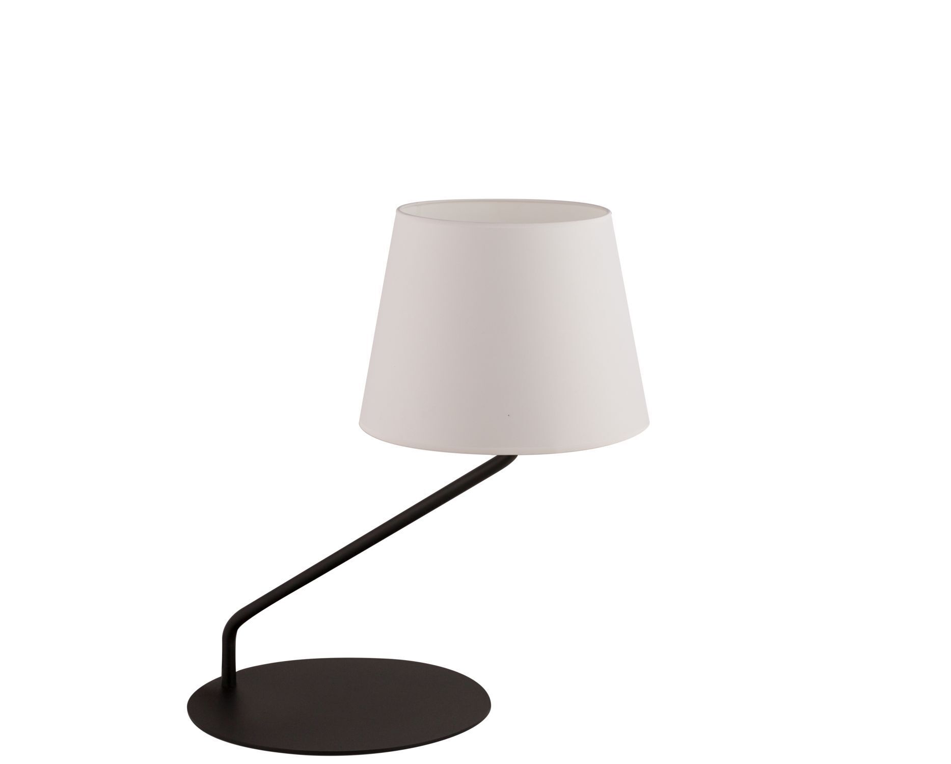 Lampe de chevet noir blanc faible éblouissement 43 cm confortable