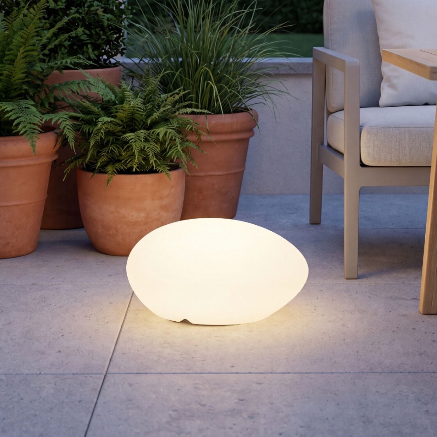  Stehlampe , Kugel Lampe, Außenbeleuchtung, Leuchte, modernes Licht