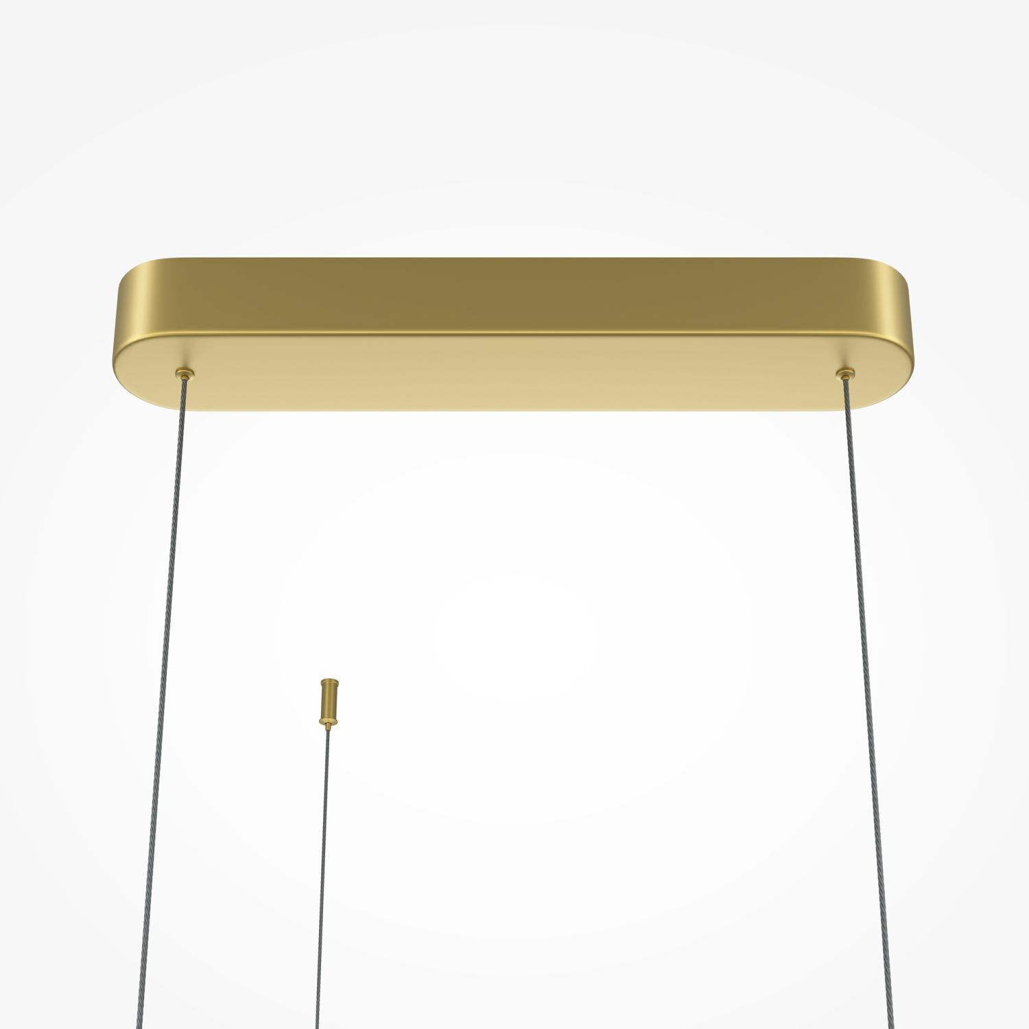 Suspension LED aluminium H : max. 310 cm en or SIRI