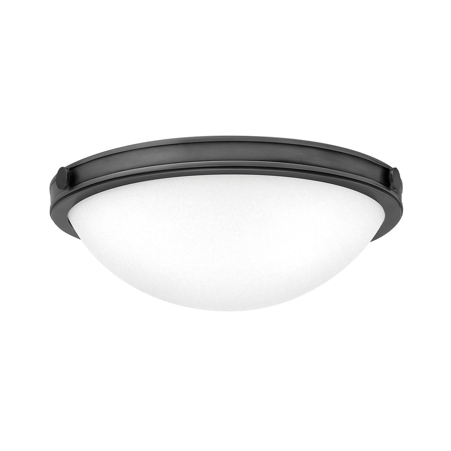Lampe de plafonnier métal verre D : 34,6 cm rond 2x E27