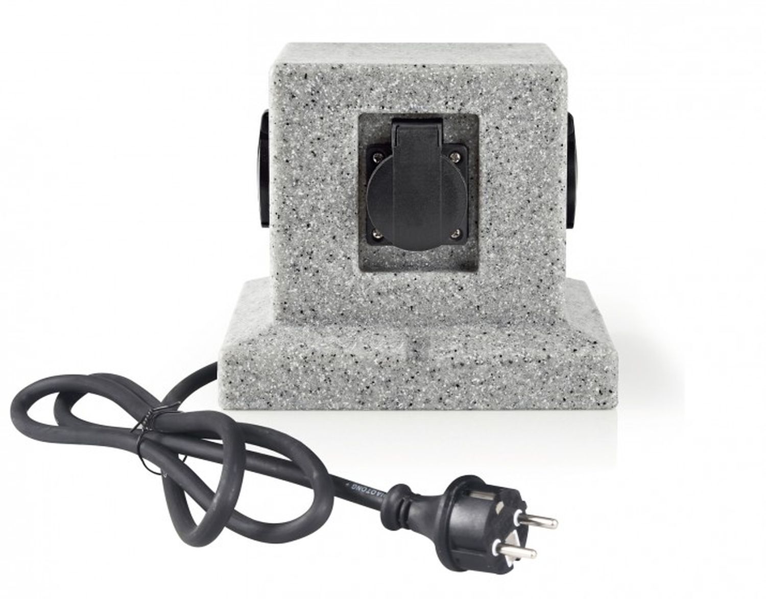 Distributeur de prises Outdoor jardin IP44 aspect pierre